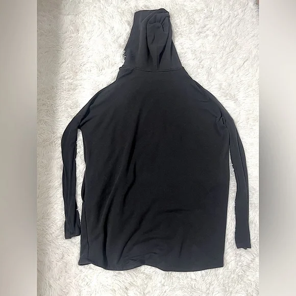 Athleta Black Purana Oversized Hooded Sweater - Size XS - Picture 7 of 7